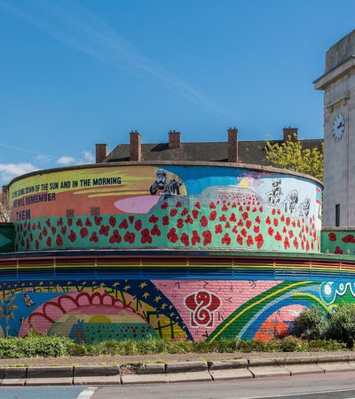 Clapham South Deep Level Shelter in London, England